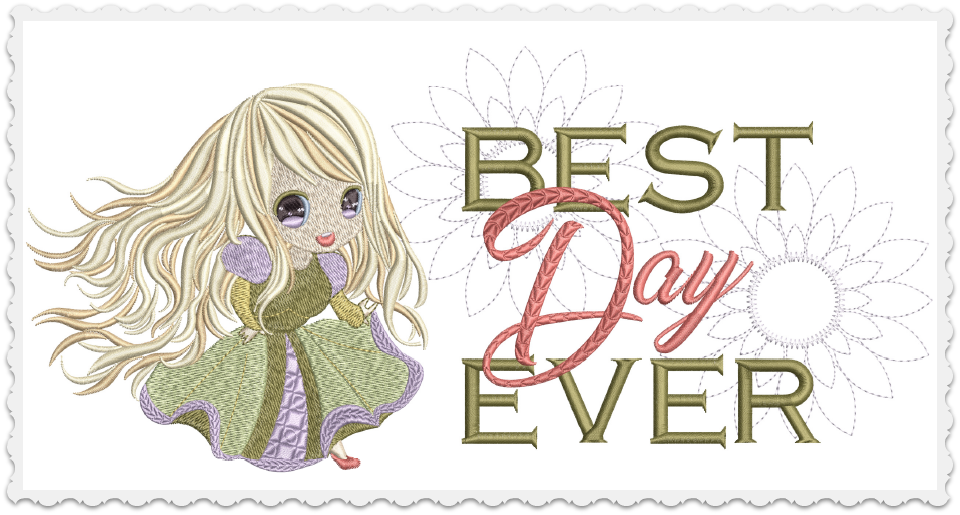 Rapunzel - Best Day Ever 8x8