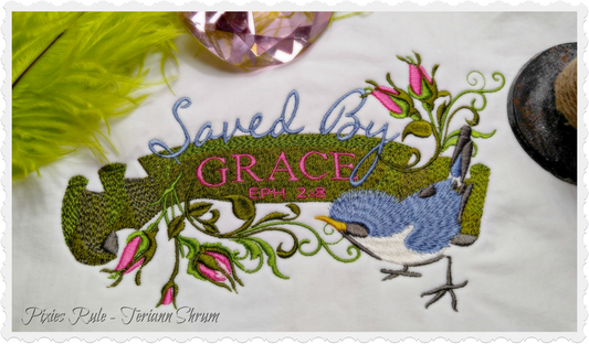 Saved By Grace 5x7