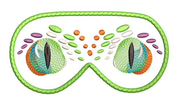 Scuba Monster Sleep Mask