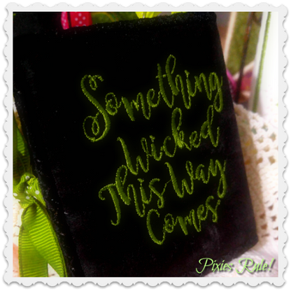 Something Wicked Sticky Note Notepad Cover