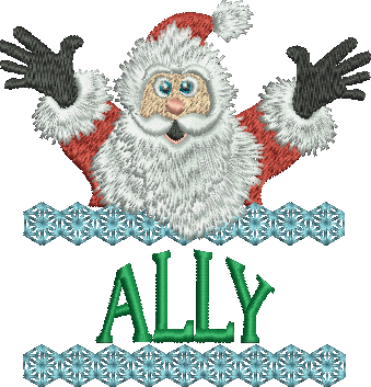 Surprise Santa Name - Ally