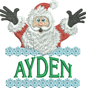 Surprise Santa Name - Ayden