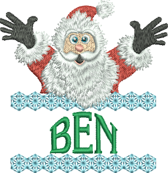 Surprise Santa Name - Ben