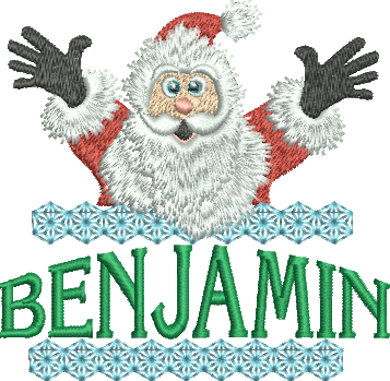 Surprise Santa Name - Benjamin
