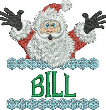 Surprise Santa Name - Bill