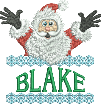 Surprise Santa Name - Blake
