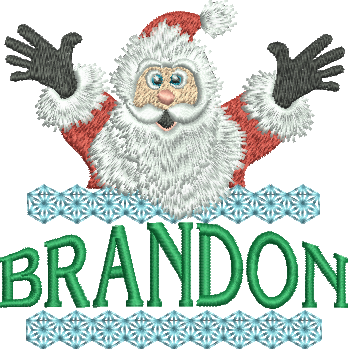 Surprise Santa Name - Brandon