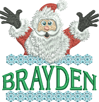 Surprise Santa Name - Brayden