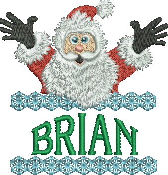 Surprise Santa Name - Brian