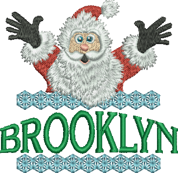 Surprise Santa Name - Brooklyn
