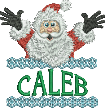 Surprise Santa Name - Caleb