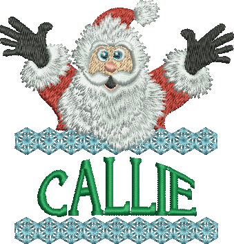 Surprise Santa Name - Callie