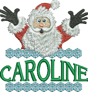 Surprise Santa Name - Caroline