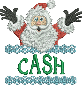 Surprise Santa Name - Cash