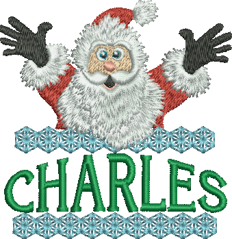 Surprise Santa Name - Charles