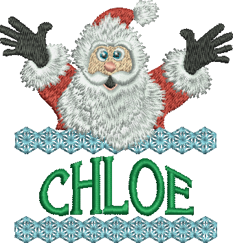 Surprise Santa Name - Chloe