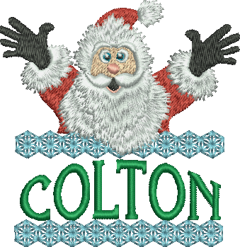 Surprise Santa Name - Colton