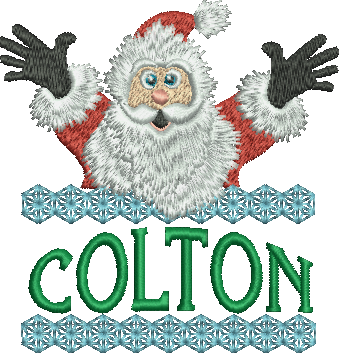 Surprise Santa Name - Colton