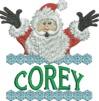 Surprise Santa Name - Corey