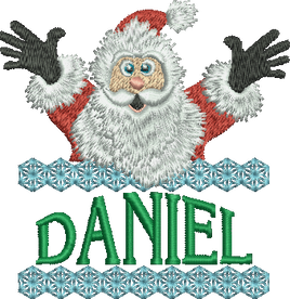Surprise Santa Name - Daniel