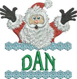Surprise Santa Name - Dan