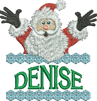 Surprise Santa Name - Denise