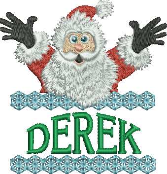 Surprise Santa Name - Derek