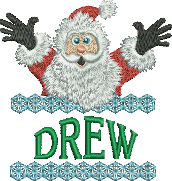 Surprise Santa Name - Drew