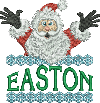 Surprise Santa Name - Easton