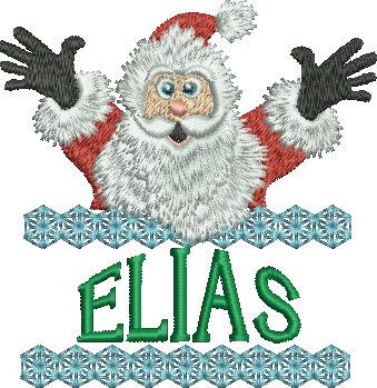 Surprise Santa Name - Elias