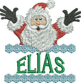 Surprise Santa Name - Elias