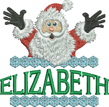 Surprise Santa Name - Elizabeth