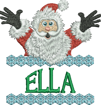 Surprise Santa Name - Ella