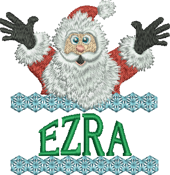 Surprise Santa Name - Ezra