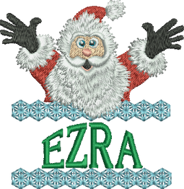 Surprise Santa Name - Ezra