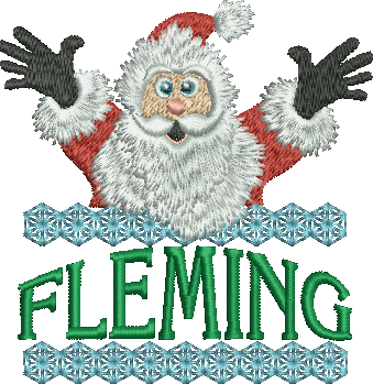 Surprise Santa Name - Fleming