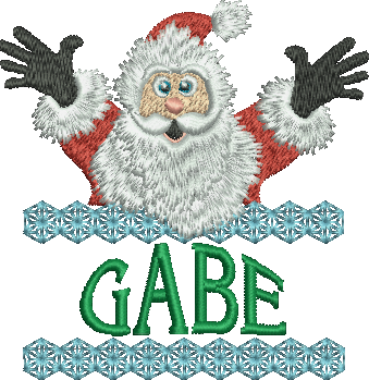 Surprise Santa Name - Gabe