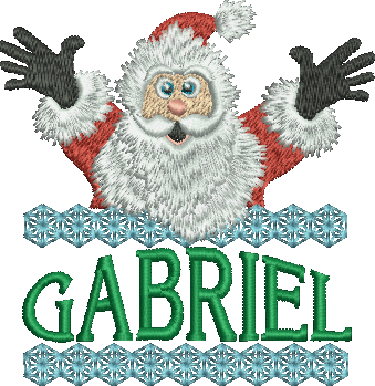 Surprise Santa Name - Gabriel