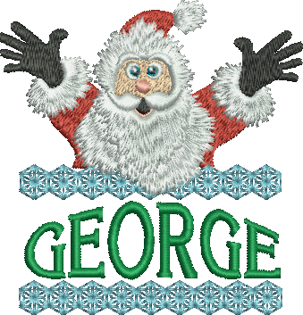 Surprise Santa Name - George