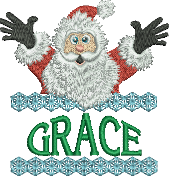 Surprise Santa Name - Grace