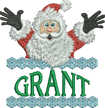 Surprise Santa Name - Grant