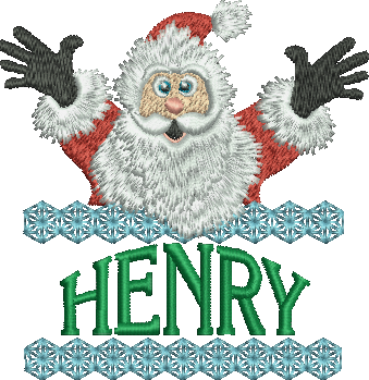 Surprise Santa Name - Henry