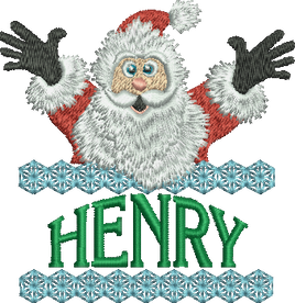 Surprise Santa Name - Henry