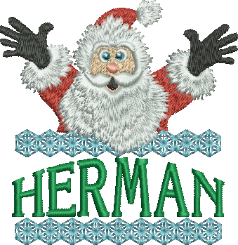 Surprise Santa Name - Herman