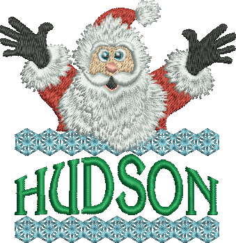 Surprise Santa Name - Hudson