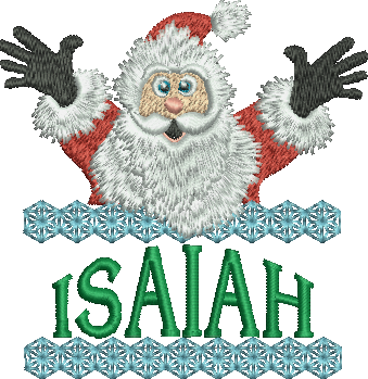 Surprise Santa Name - Isaiah