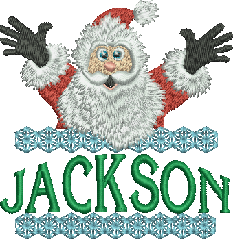 Surprise Santa Name - Jackson