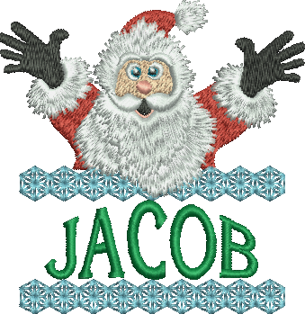 Surprise Santa Name - Jacob