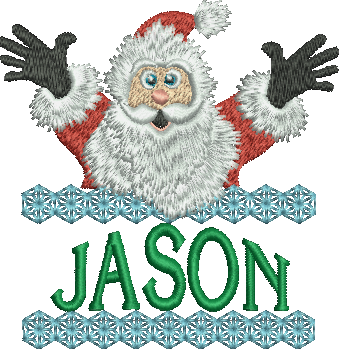 Surprise Santa Name - Jason