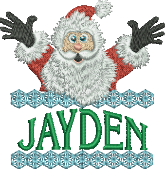 Surprise Santa Name - Jayden